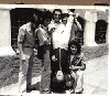 Foto: Despedida de 1974: Guido, Kazuo, Osny, J. Roberto, Milton e Walter.