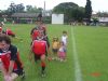 Foto: Aquecimento antes de um jogo de Rugby do Campeonato Universitário
